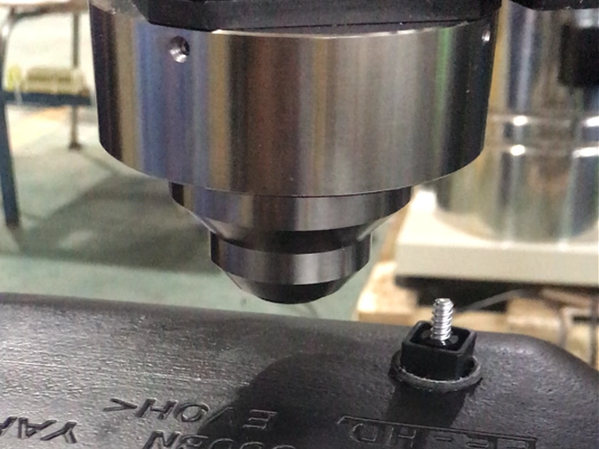 High-power inertial drive and upsetting system