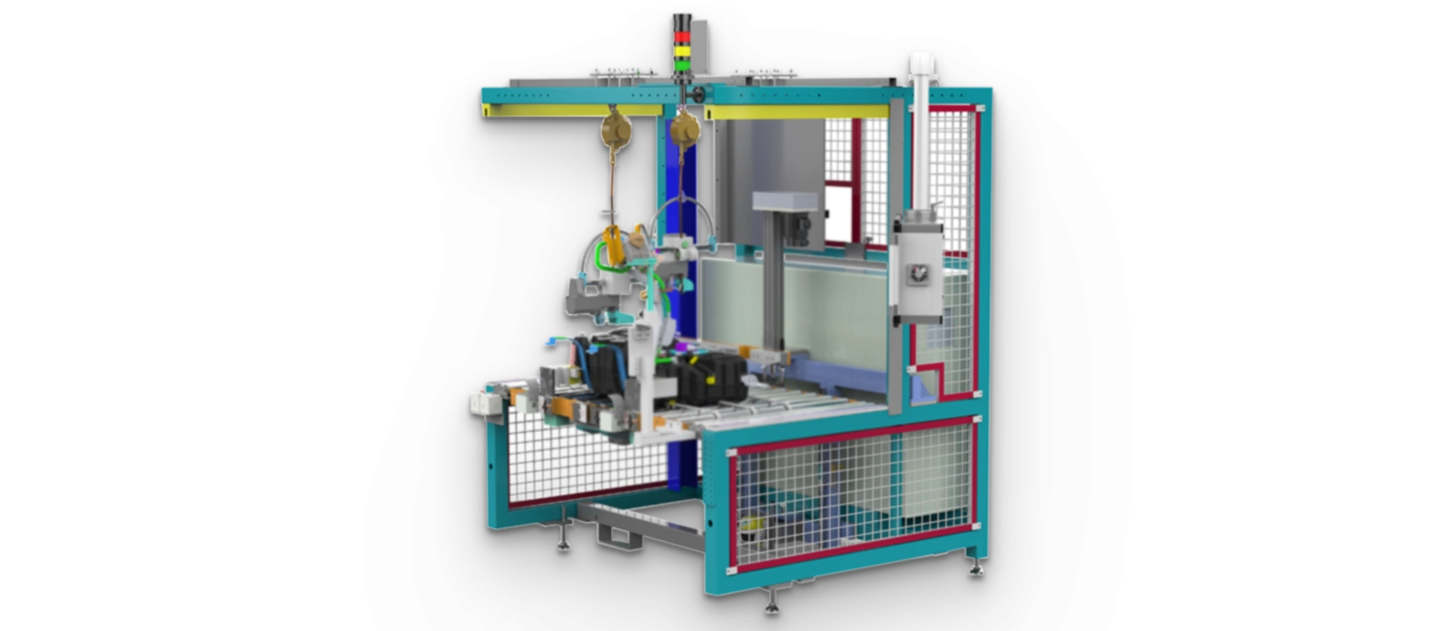 Pipeline assembly line