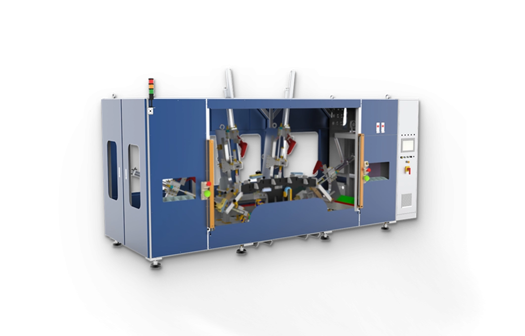 Bumper punching and welding