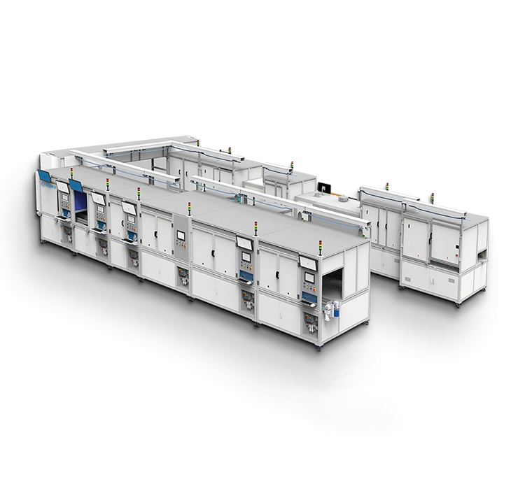Intelligent production line for automotive domain controllers