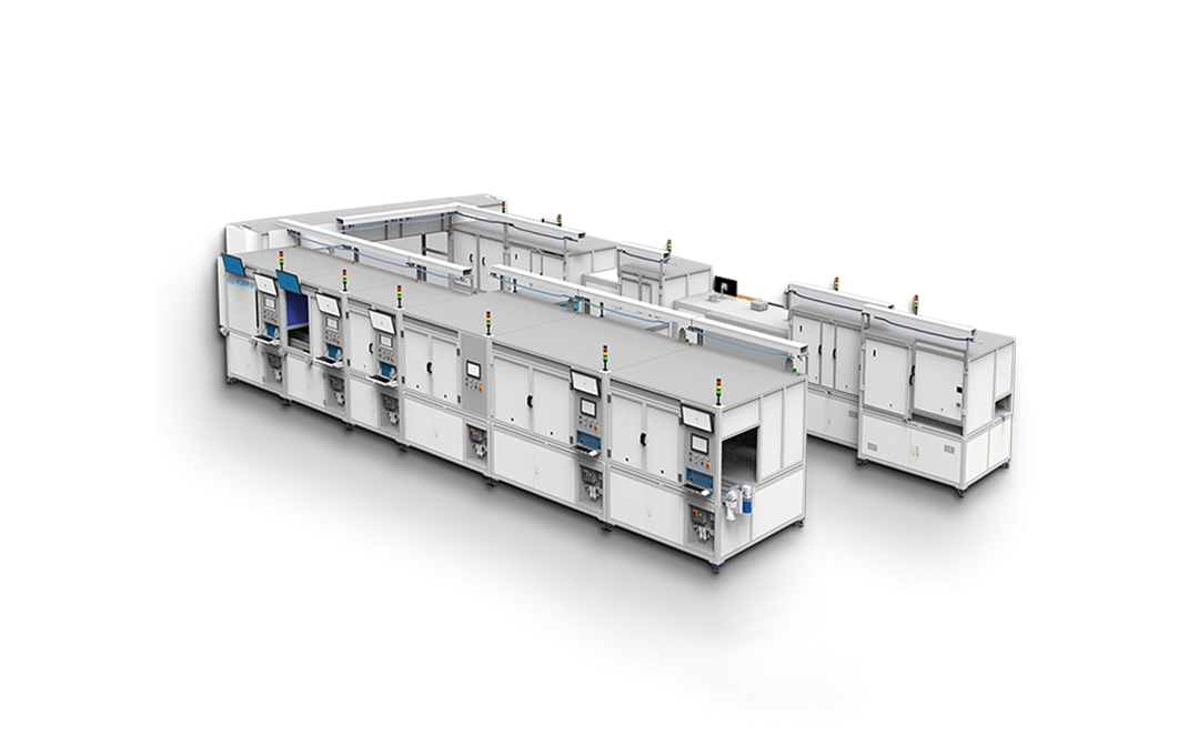 Intelligent production line for automotive domain controllers