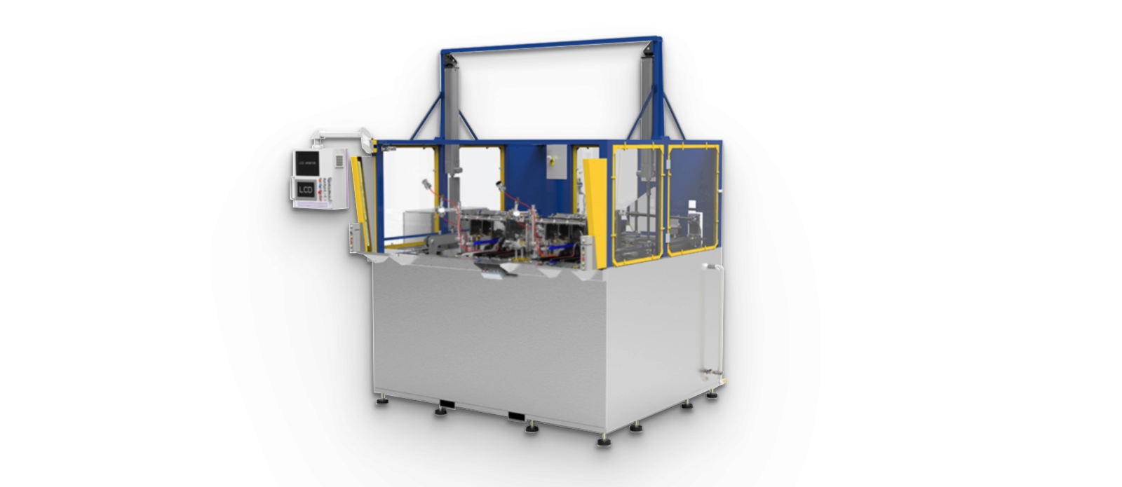 Manual ultrasonic water testing machine