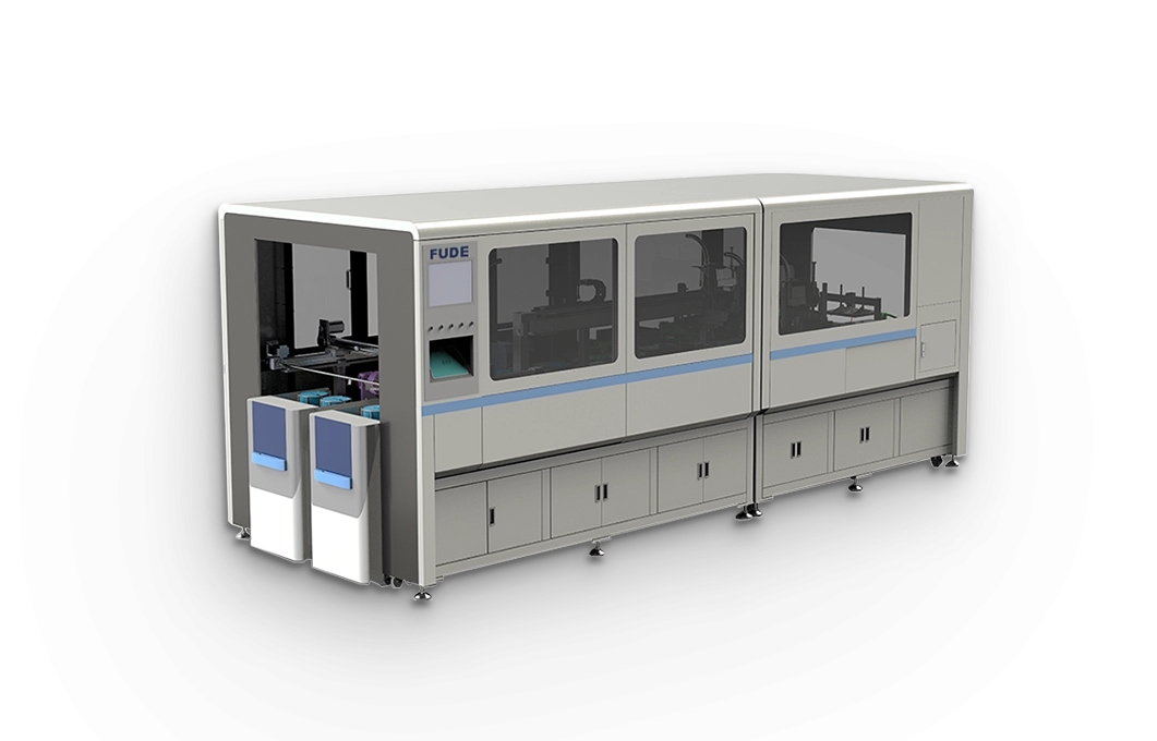 Chip packaging production line