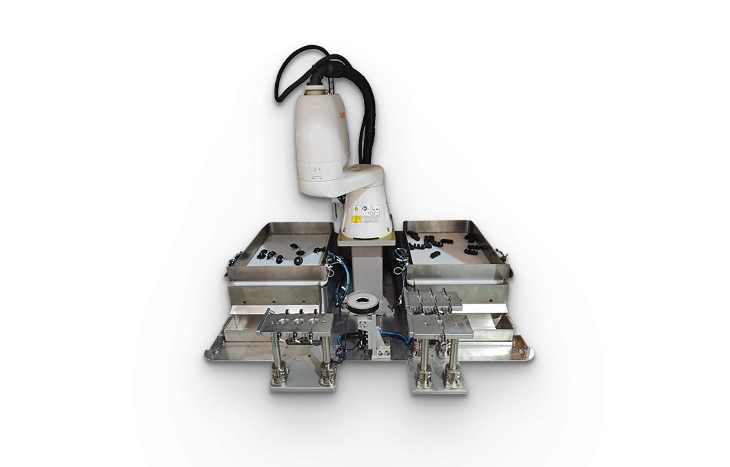 Flexible vibration feed