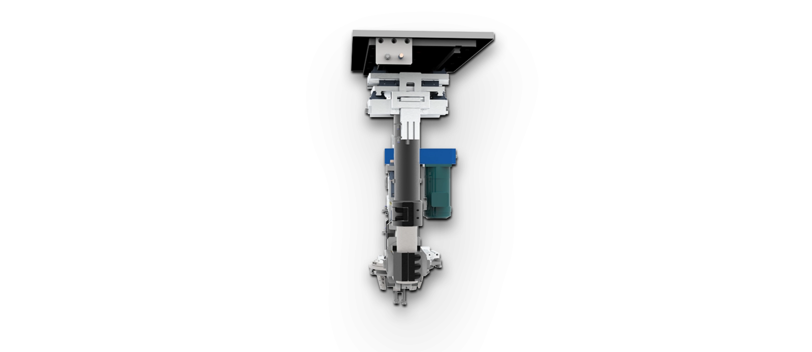 Pump port drilling robot