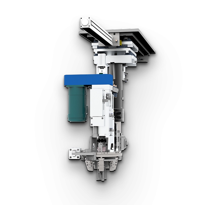 Pump port drilling robot