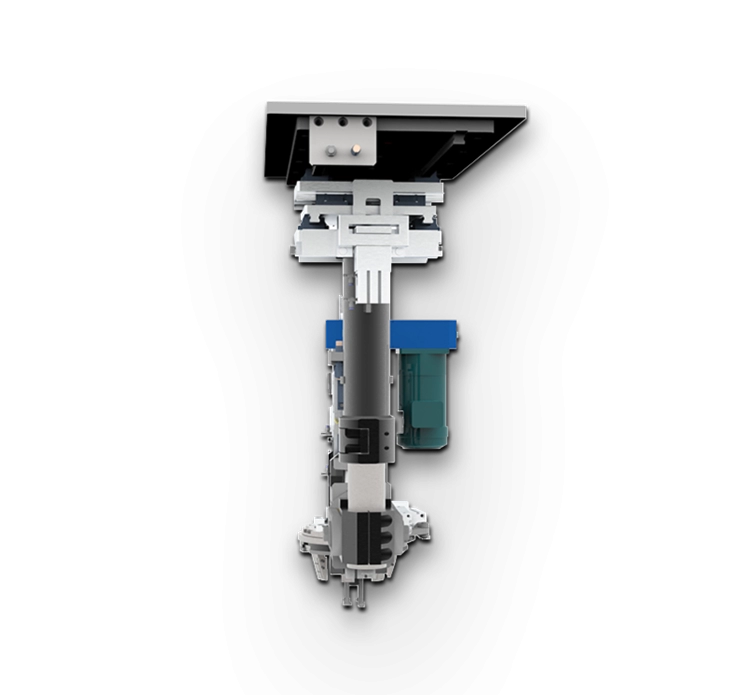 Pump port drilling robot