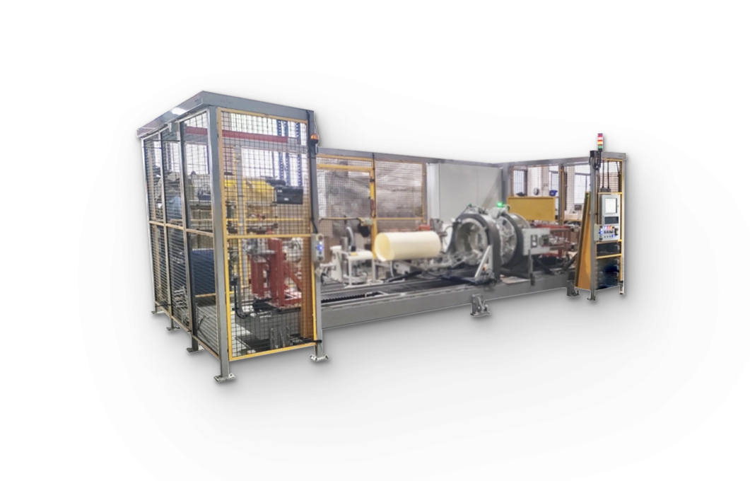 Infrared welding cutting of inner bottle