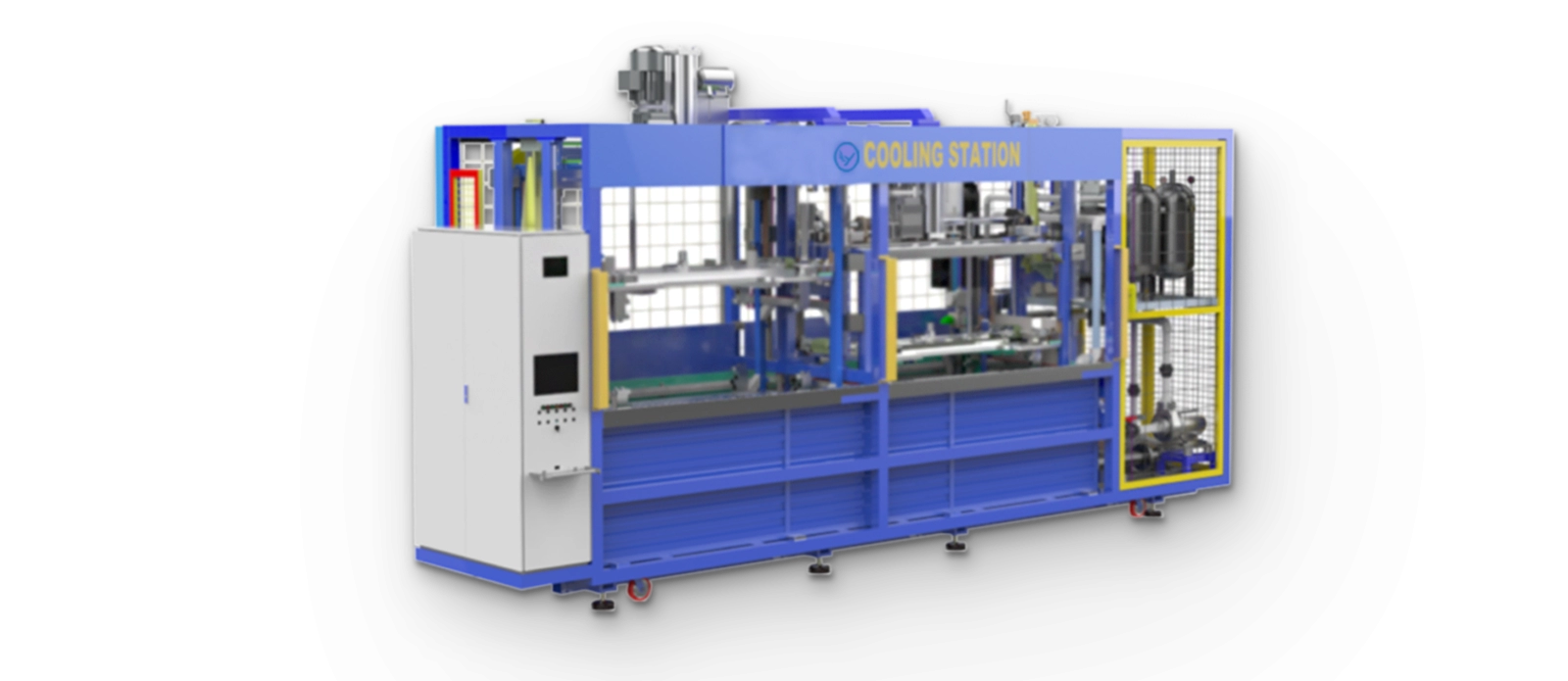 Water-cooled shaping equipment