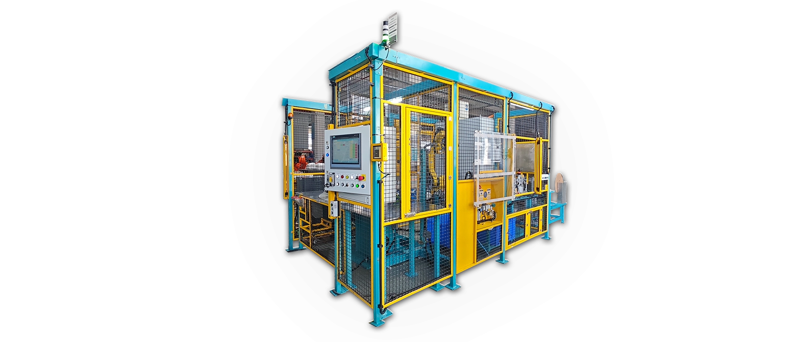 Automatic assembly machine for automobile water pump pipeline